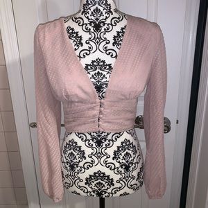 Forever 21 Textured Crop Top